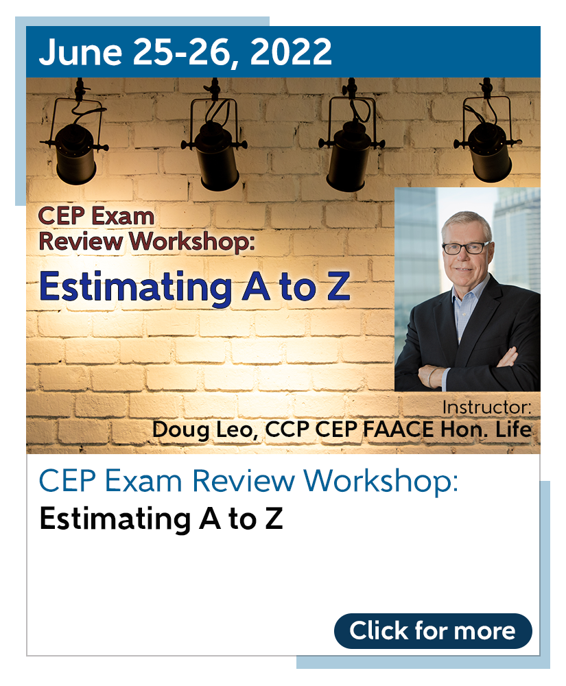 CEP Exam Review Workshop: Estimating A to Z