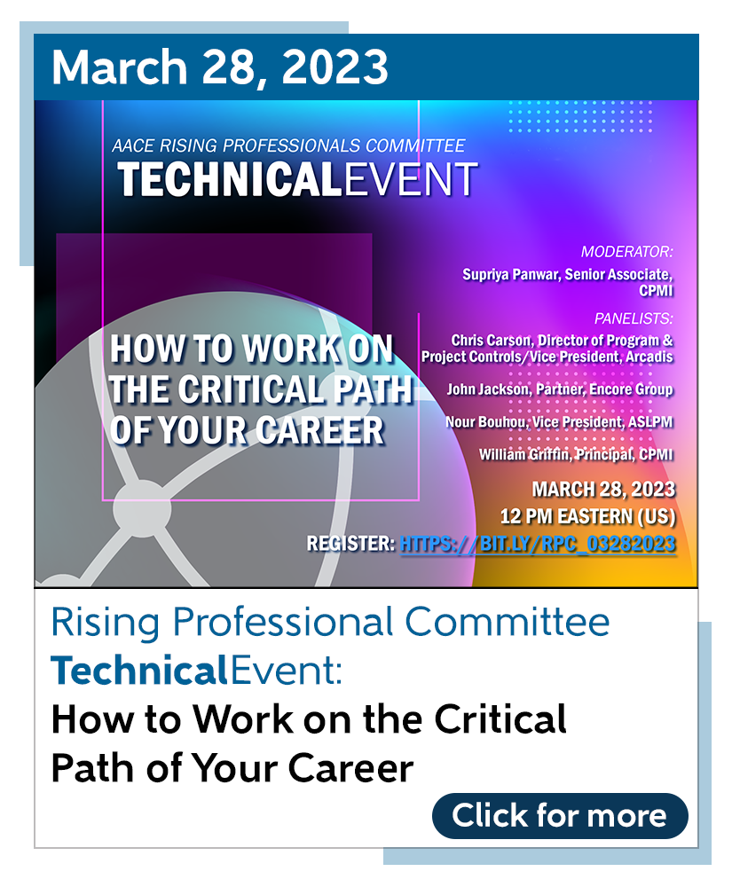 Rising Professinal Committee Tech Event: How to Work on the Critical Path of Your Career