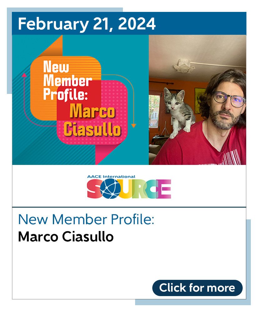 New Member Profile: Meet Marco Ciasullo