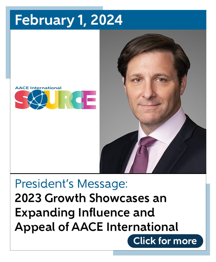 President's Message: 2023 Growth Showcases an Expanding Influence and Appeal of AACE International