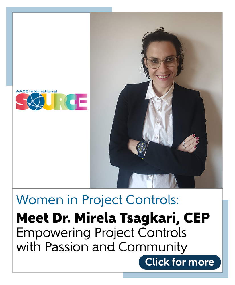 Women in Project Controls: Meet Dr. Mirela Tsagkari, CEP