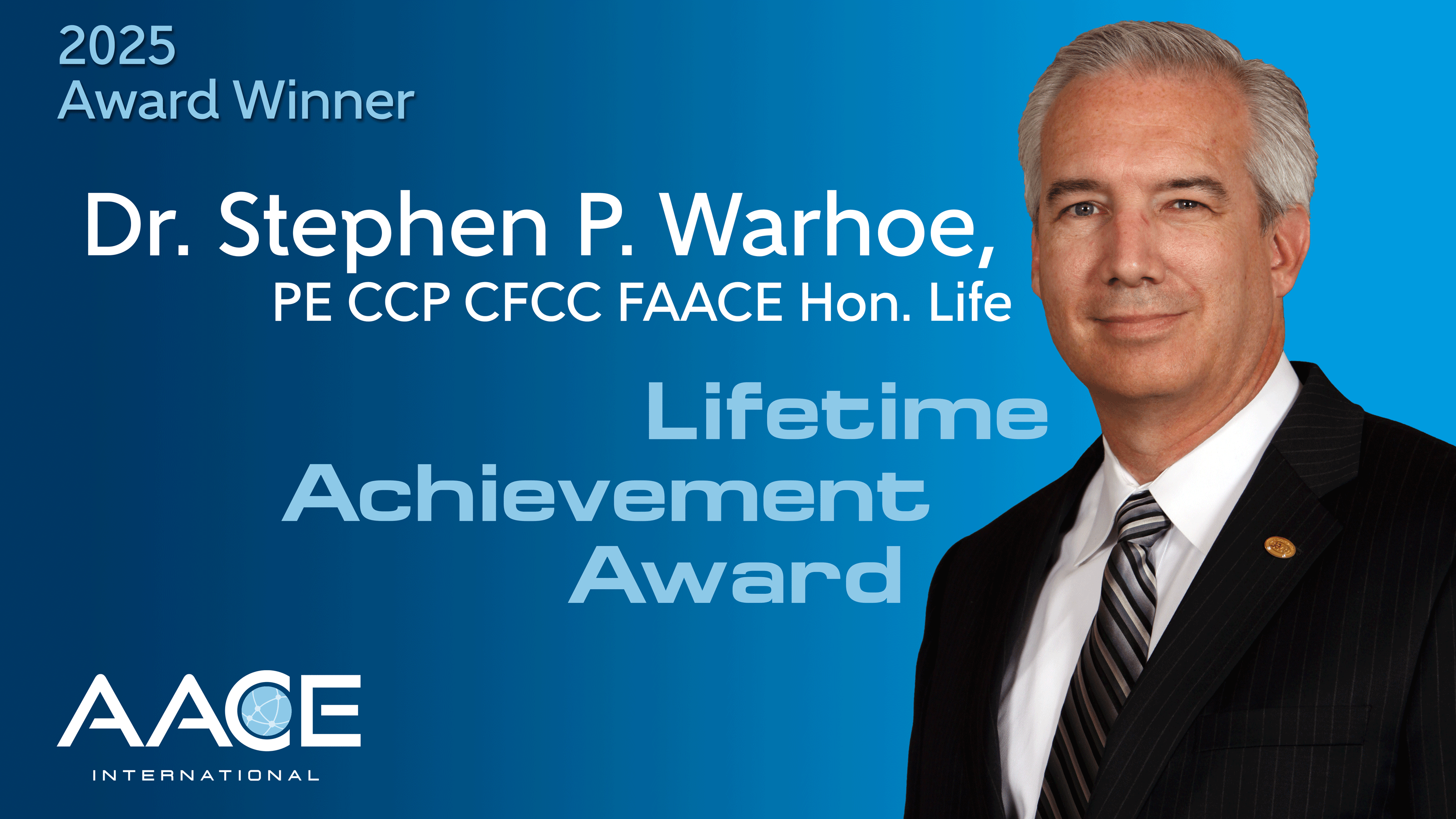 Steve Warhoe Lifetime Achievement Award picture