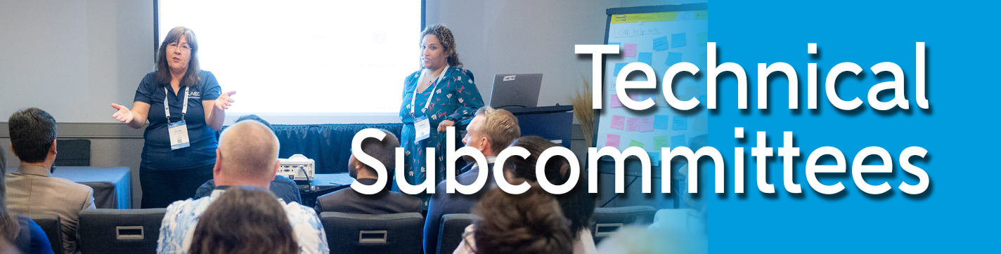 Technical Subcommittees Banner